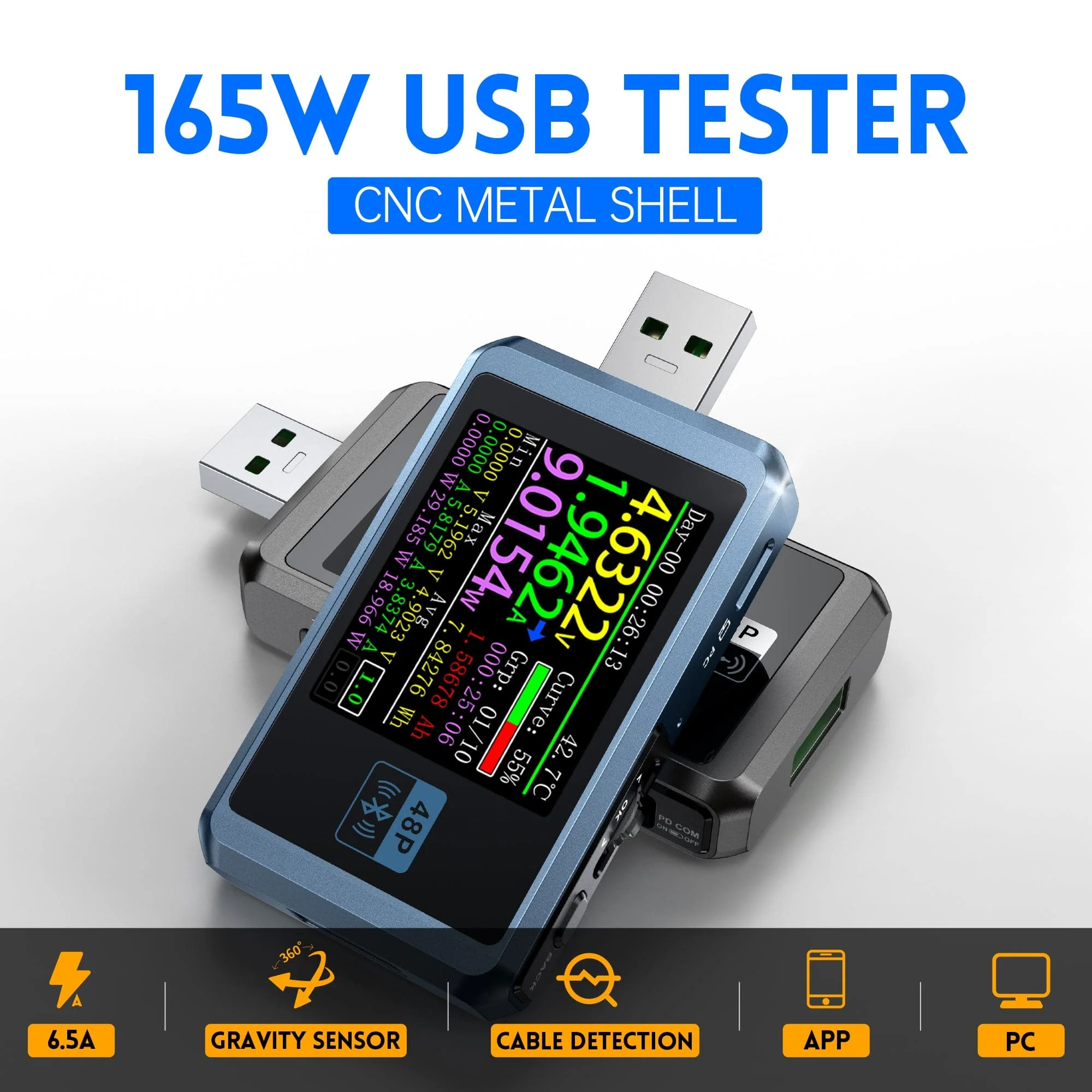 FNIRSI® FNB48P USB Fast Charge Tester - Image 4