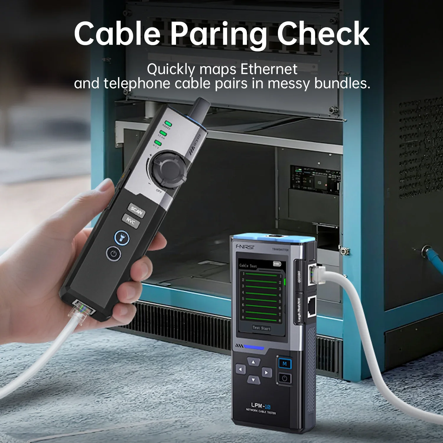 FNIRSI® LPM-10A Multifunctional Network Cable Tracker - Image 6